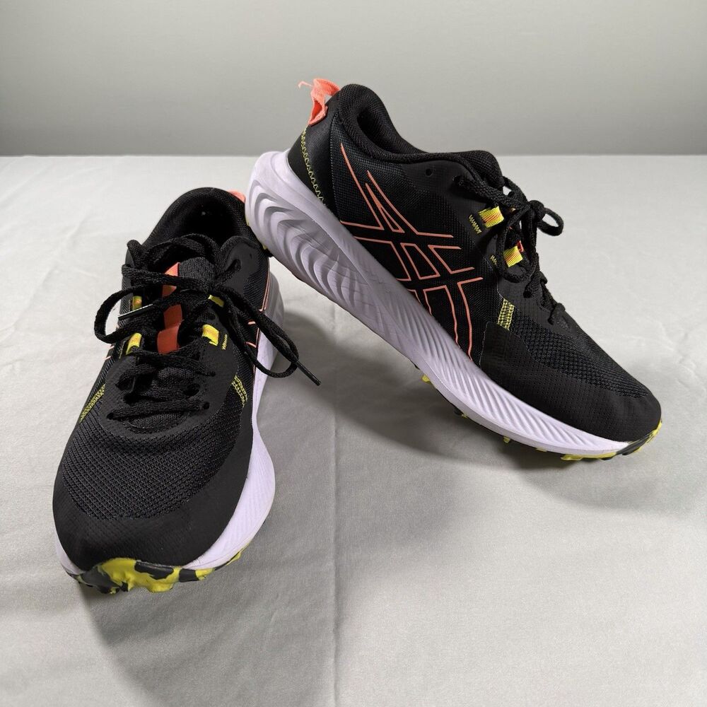 Asics GEL-Excite Trail 2 Shoes Womens Size 10 Black Running Comfort Hiking